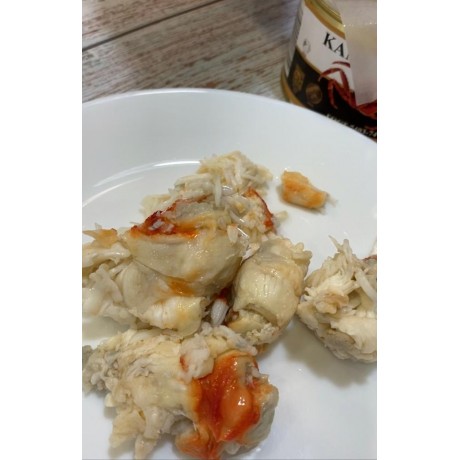 Краб (роза+колено) салатная смесь, 240гр, ключ, ж/б