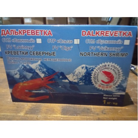 Креветка северная 70/90 кор. 1кг