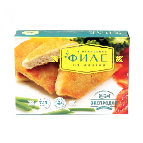 Филе минтая в панировке, 1кг